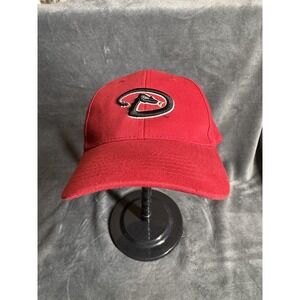 Arizona Diamondbacks Hat Cap Strap Back Mens One Size Red MLB Baseball Team Shop